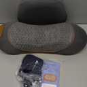 Upgraded Neck Massager Pillow, 3-in-1 Neck Massager, Traction Massage with Heat, Neck Pillow for Shoulder Pain, Deep Tissue Pain Relief,Rechargeable TheraPillow (Gray)