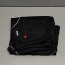 4ucycling Men's Mountain Bike Pants, Thermal Fleece Winter Cycling Windproof Running Pants for Cold Weather Riding Hiking (X-Large, Black&Red)