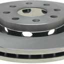 ACDelco Silver 18A2324A (19287384) Non-Coated Front Disc Brake Rotor