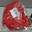 Amosfun Santa Claus Hat Christmas Tree Topper with Nose Gloves Creative Santa Hat Tree Top Decoration of The Hugger for Christmas Holiday Party Supplies 4Pcs Red