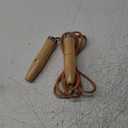 Champion Sports Leather Ball Bearing Jump Rope (9.5' Rope, Brown)