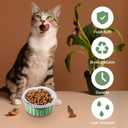 1000 Pcs Disposable Cat Food Bowls Liners Pet Feeding Bowls Paper Liner for Small Dog Cat Plate Feedings Dish Wet Food Feeding Station (White)