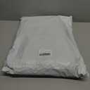 Guseval Women's Fashion Cropped Faux Fur Jacket Long Sleeve Open L, White