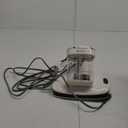 JIGOO Mattress Vacuum Cleaner UV Sanitizing, Anti-allergen Bed Cleaner with 12Kpa Suction, Handheld Vacuums for Dust & Pet Hair, Effectively Clean Up Bed, Pillows, Cloth Sofas, Carpets (Pearly White)