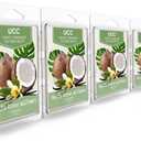 12 Pack UCC Plant Based Natural Wax Melts, Long Lasting Premium Soy Scented Melts Cubes, Wax Melts Tarts, Colored Wax Melt