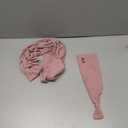 Newborn Photography Wrap Boy Girl Baby Photo Wraps Outfits Stretch Crochet Blanket Props (Pink)