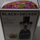 BLACK+DECKER 8-Cup Food Processor, Black, FP1600B