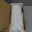 Party Solids 54 Inch X 300 Feet White Plastic Table Cover Roll in A Cut - to - Size Box with Convenient Slide Cutter. Cuts Up to 36 Rectangle 8 Feet Plastic Disposable Tablecloths