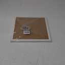 Corkboards for Wall, Cork Board Bulletin Board for Walls with Frame Cork Board Tiles,12"X 12" Thick Square Wall Tiles Small Framed Cork Tiles for Office,School, Home Holiday Decor (White, 12 * 12in)