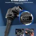 8 x KAX Pack of 8 Ignition Coil Set for Lexus LS400 1998-2000, GS400 1998-2000, SC400 1998-2000, UF229