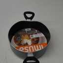 IMUSA USA IMU-91635 Nonstick Stock Pot with Glass Lid 4.8-Quart, Charcoal