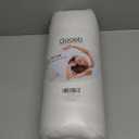 Flat Ultra Thin Bed Pillows Standard Size Pillow Set of 2 Extra Soft Down Alternative for Stomach Side Back Sleeper White 20x26inches