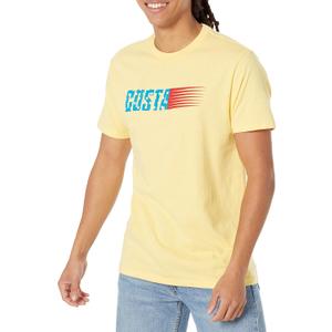 Costa Del Mar Men's Racing USA T-Shirt (Yellow, L)