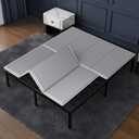 LAVEVE Heavy Duty 10mm Bunkie Board Queen Size 60'' x 80'', Breathable Bed Support Board to Prevent Sagging Mattress, with Anti-Slip Dots, Fits Metal Bed Frames, Slatted Frames, and Sofa Beds