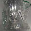 Amosfun Metal Urn Planter Grecian Vase Flower Arrangement Pot for Wedding Table Centerpiece Metal Urn Pot 6.3 Inch Tall