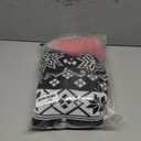 Ugly Christmas Sweaters Dresses with Santa Hat Knit Sexy Christmas Outfits for Women (Small, Reindeer Black)