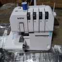 Brother ST4031HD Serger, Strong & Tough Serger, 1,300 Stitches Per Minute, Durable Metal Frame Overlock Machine, Large Extension Table, 3 Included Accessory Feet, 12.99 x 14.37 x 17.01 in., White