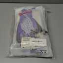 ANDANDA Kids Gardening Gloves, Nitrile Coated Children Yard Work Gloves with Grip, Suitable for Toddlers, Children, Girl, Boy (6XL(Age9-12), Purple)