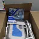 Sliding Shower Chair for Inside Shower & Bathtub, 500lb Heavy Duty Adjustable Height Transfer Bench, Shower Bench Seat for Elderly Disabled & Seniors, Tub Transfer Bench with Quick-Dry Seat