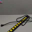 12 Outlet Long Power Strip, 2100 Joules Surge Protector, 6FT Power Cord, Wide Spaced Outlet Power Bar, Overload Protection Switch, Industrial Heavy Duty for Work Bench, Shop, Garage