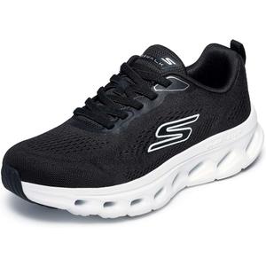 Skechers Women's Go Walk Glide Step 2.0 Kristee Sneaker, Black/ White, 8.5