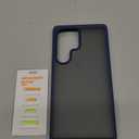 TORRAS Shockproof for Samsung Galaxy S25 Ultra Case, 12FT Military-Grade Protection, Slim Case for Samsung S25 Ultra Case, Matte Translucent Blue, Thin, Guardian Series