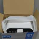 Dehumidifier for Home 1000 sq.ft - Small Quiet Dehumidifier with Auto Shut Off, Aromatherapy, 3 Gear Timer, Sleep Mode, 7-Color LED Light, Drain Hose for Bedroom, Bathroom, Basement, RV(Milky White)