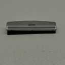 Bostitch Office Premium 3 Hole Punch, 12 Sheet Capacity, Metal, Rubber Base, Easy-Clean Tray, Silver
