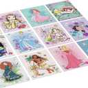 Spin Master Games, Disney Princess 12-Puzzle Bundle - Moana, Ariel, Mulan, Cinderella & More, with 48-Piece, 63-Piece, & 100-Piece Disney Puzzles for Kids, for Ages 4 & Up