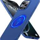 Magnetic Ultra Thin Frosted Designed for iPhone 16 Pro Phone Case 6.3 inch(2024) Slim Minimalist Lightweight Matte Hard PC Compatible with Magsafe Cover Protective Bumper Case-Blue