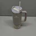 STANLEY Quencher H2.0 Tumbler with Handle and Straw 30 oz | Flowstate 3-Position Lid | Cup Holder Compatible for Travel | Insulated Stainless Steel Cup | BPA-Free | Ash