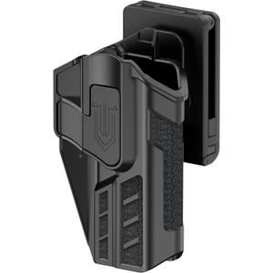 Level / Optic Cut Holster OWB for Glock 17 19 19x 44 45 Gen 1-5, Glock 22 23 31 32 Gen1-4, Right Hand