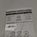 SUPERSCANDI 5 Pack Swedish Dishcloths for Kitchen - 100% Biodegradable & Compostable | Reusable Paper Towels Washable, Food-Safe & Without Plastic - Dish Rags Suitable for Any Surface | Premium, Black