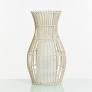 Stylecraft Rattan Uplight Lamp Base - Gray