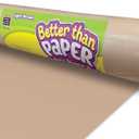 Teacher Created Resources Light Brown Better Than Paper Bulletin Board Roll (TCR77412), 144" x 48"