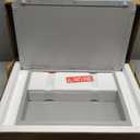 16x24 Inch Medicine Cabinet with Mirror for Bathroom, Silver Aluminum Bathroom Medicine Cabinet, Recessed or Wall Mount Medicine Chest Over Sink, Modern Farmhouse Style, Fully Assembled