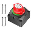 Nilight 1-2-Both-Off Battery Switch, 12V-48V Disconnect Master Cutoff Switches for Marine Boat Car RV ATV UTV Vehicle, Waterproof Heavy Duty Isolator