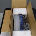 VIVOHOME 110V 1/3 HP 4CFM Single Stage Rotary Vane Air Vacuum Pump and R134a AC Manifold Gauge Set Kit with Leak Detector Carry Bag for HVAC Air Conditioning Refrigeration Recharging ETL Listed (blue)