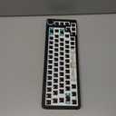 GK GAMAKAY LK67 65% RGB Modular DIY Mechanical Keyboard, 67 Keys Hot Swappable 3pin/5pin Switch, Programmable Triple Mode Bluetooth 5.0/USB-C Wired/2.4GHz Wireless Customized Keyboard Kit (Black)