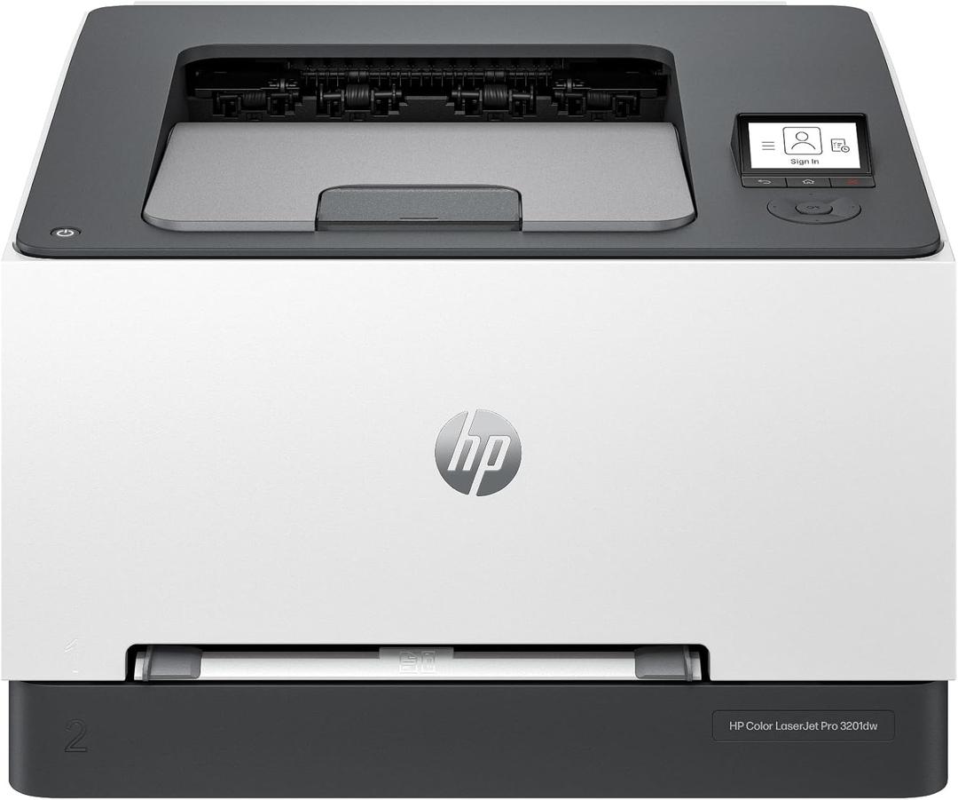 HP Color Laserjet Pro 3201dw Wireless Color Laser Printer, Office Printer, Duplex, Best for Office (499Q9F)