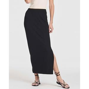 Women's One Side Split Jersey Pull On Pencil Long Skirt Forever 21 M
