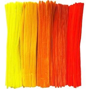 Pink Pipe Cleaners Craft Supplies Chenille Stems for Handmade Gift Flower Bouquet DIY Art and Craft Projects (6 mm x 12 Inch)500pcs Pink