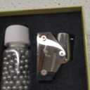 Mini Pocket Artillery Cannon Military Model Kits Metal Big Gun with Pellets for Present Decoration Collection