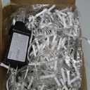 Hezbjiti Christmas Lights Decorations Outdoor, 800 LED 65.6 FT 8 Modes 150 Drops Fairy String Curtain Lights for Christmas Decor Eaves Window Party Yard Garden Indoor (Multicolor)