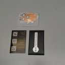 Uyiton Compatible with iPhone 17 Pro Max Camera Lens Protector - [Not Easy to Break][Strong Adsorption][Case-Friendly] Metal Tempered Glass Rear Camera Screen Cover - Cosmic Orange