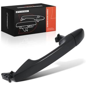 A-Premium Rear Driver or Passenger Side Exterior Door Handle Compatible with Toyota Sienna 2011-2022, Primed Black, Replace# 6923008040C0, 692500T010C0