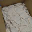 Play Tent with Mat, Star Light, Large Kids Playhouse with Windows Easy to Wash, Indoor and Outdoor Play Tents for Kids, Little Dove Toys for Girls, Boys, 52x35x52 (Beige Playhouse, Large Size)