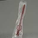 2 x vodvob 2Pcs Premium Silicone Straw Cleaner Brush, 9.84in Extra Long Flexible Straw Cleaning Tool for Glass & Smoothie Straws (Pink, 6mm/9mm) (Double-headed - Pink)
