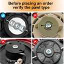Original Pull Start Assembly for Champion 389cc 420cc 439cc 459cc 5000 6500 7000 7500 8000 9200 Watt 11hp 13hp Engine CPE Generator Water Pump Pressure Washer Recoil Starter Pull Cord Replacement