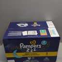 Pampers ZZZ Overnight Diapers, Size 3 (16-28 lbs), 66 Count, Nighttime Protection Disposable Baby Diaper, Night Time Leak and Skin Protection